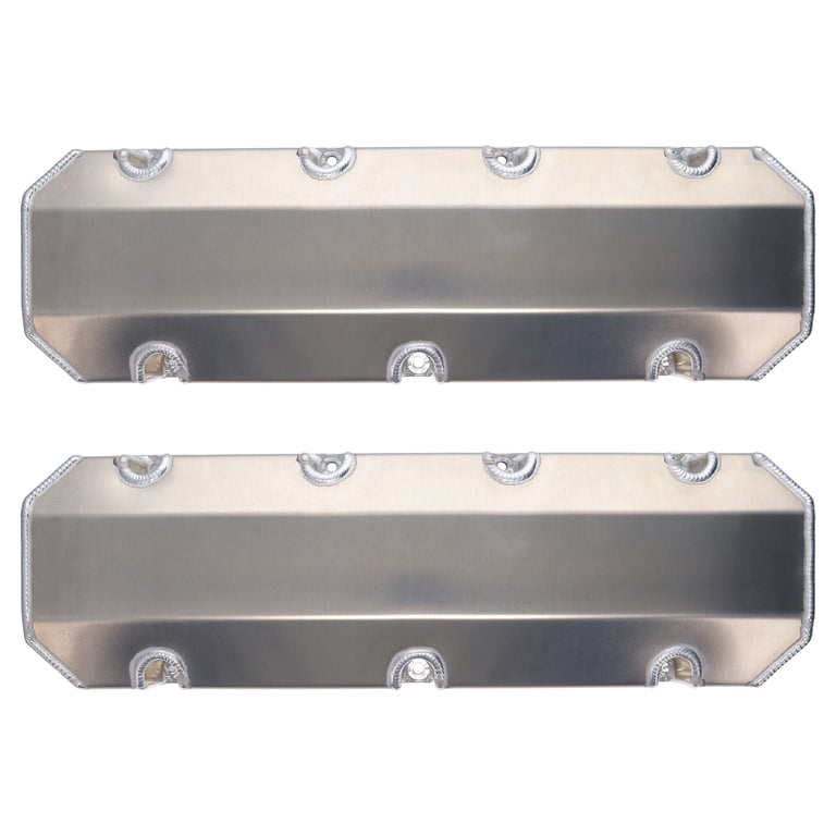 DART 68000042 BBC Fabricated Aluminum Valve Cover Set w/ No Logo