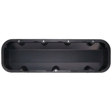 Load image into Gallery viewer, DART 68000043 BBC Fabricated Aluminum Valve Cover Set w/ Logo Black Anodized
