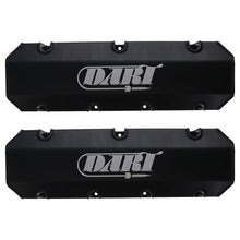 Load image into Gallery viewer, DART 68000047 BBC Fabricated Aluminum Valve Cover Set w/ Logo Black Anodized