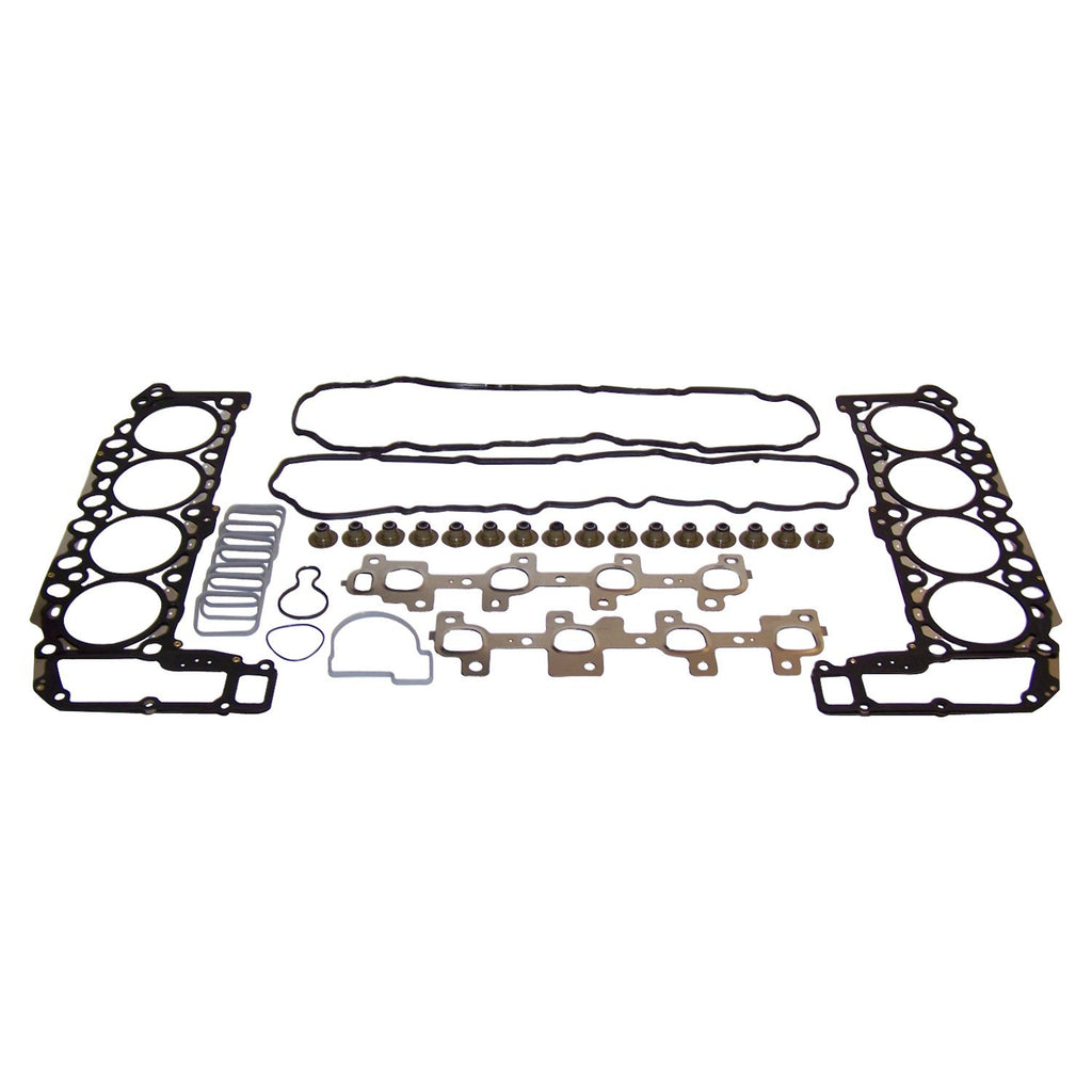 Crown Automotive Jeep Replacement 68001777AA Upper Gasket Set for 2007 Jeep WK, WH Grand Cherokee, XK, XH Comanche w/ 4.7L for Select Chrysler Aspen, Dodge Dakota, Dodge Durango, Dodge Ram 1500, Dodge Ram 2500, Dodge Ram 3500, Jeep Commander, Jeep Grand