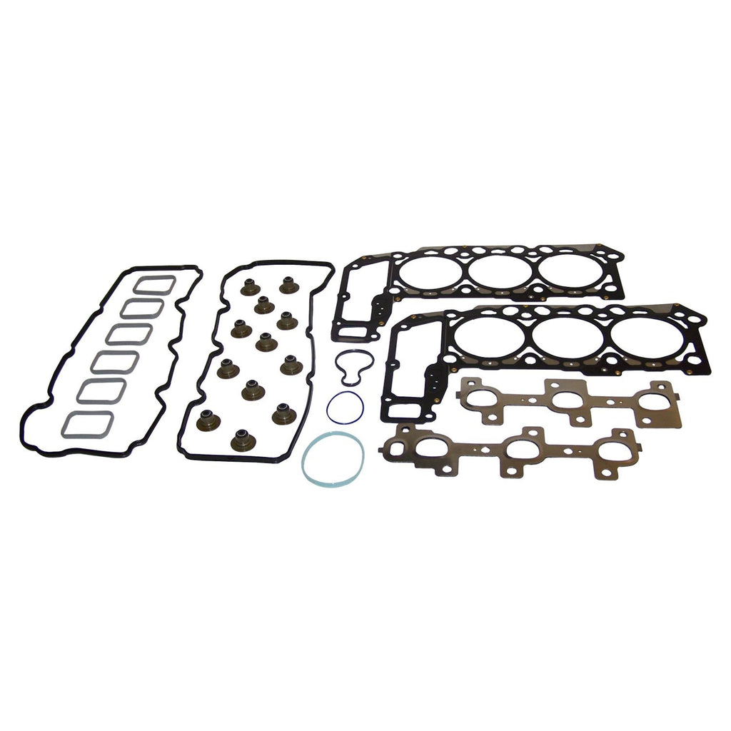Crown Automotive Jeep Replacement 68003564AA Upper Engine Gasket Set for Jeep 07-10  WK, XK 07-12, KJ, KK w/ 4.7L Engine for Select Dodge Dakota, Dodge Durango, Dodge Nitro, Dodge Ram 1500, Dodge Ram 2500, Dodge Ram 3500, Jeep Commander, Jeep Grand
