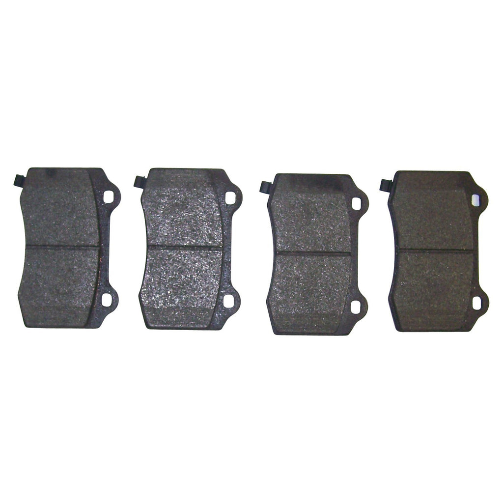 Crown Automotive Jeep Replacement 68003610AA Rear Brake Pad Set for 2006-2007 Jeep WK, WH Grand Cherokee w/ SRT8 Pkg. for Select Chrysler 300, Dodge Challenger, Dodge Charger, Jeep Grand Cherokee