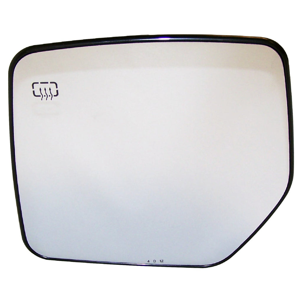 Crown Automotive Jeep Replacement 68003721AA Left Mirror Glass for 07-17 Jeep MK Patriot w/ Power, Heated, Fold-Away Mirrors for Select Jeep Patriot