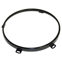 Load image into Gallery viewer, Crown Automotive Jeep Replacement 68003772BLK Headlight Retainer for 2007-2018 JK Jeep Wrangler, Black Powder Coat Finish for Select Jeep Wrangler, Jeep Wrangler JK