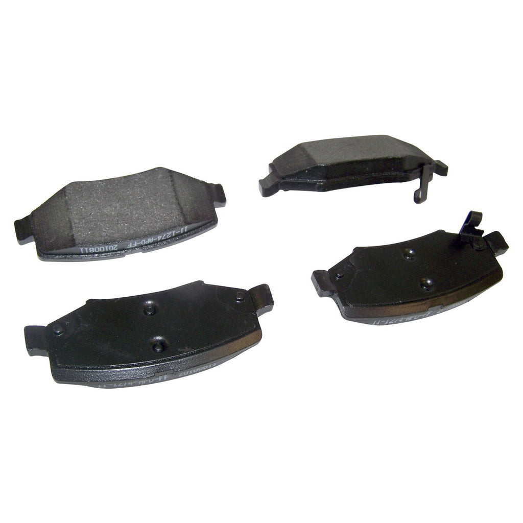 Crown Automotive Jeep Replacement 68003776AA Rear Brake Pad Set for Jeep 2007-2018 JK Wrangler and 2008-2012 KK Liberty for Select Dodge Nitro, Jeep Liberty, Jeep Wrangler, Jeep Wrangler JK