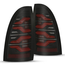 Load image into Gallery viewer, AlphaRex 680070 LED Taillights Black-Red for Select Toyota Tacoma