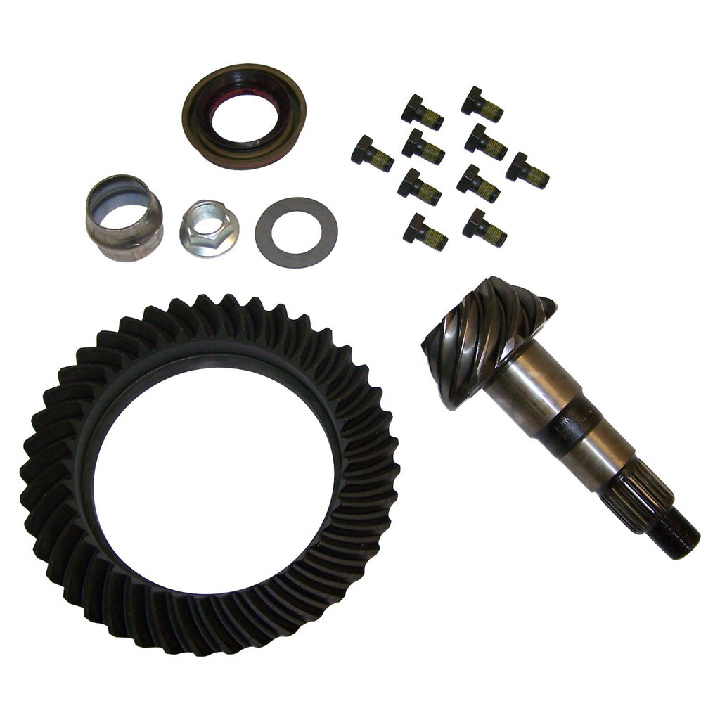 Crown Automotive Jeep Replacement 68017175AB Dana 44 Front Axle Ring & Pinion Kit for 07-18 Jeep JK Wrangler, 4.10 Ratio for Select Jeep Wrangler, Jeep Wrangler JK