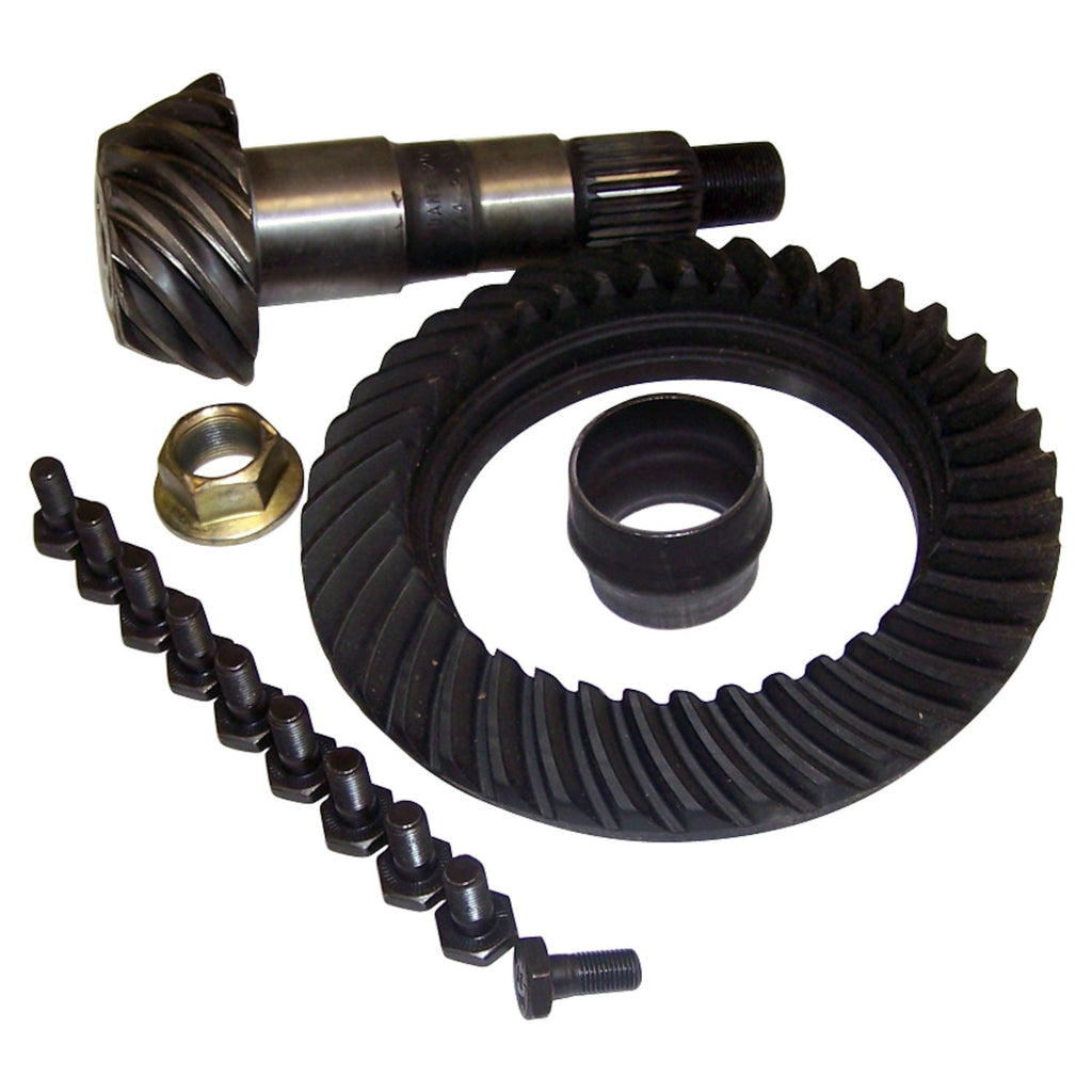 Crown Automotive Jeep Replacement 68019324AA Front Ring & Pinion Kit for 08 Jeep KK Liberty w/ Dana 30 Front Axle, 3.55 Ratio for Select Dodge Nitro, Jeep Liberty
