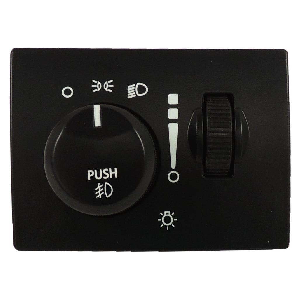 Crown Automotive Jeep Replacement 68019678AE Headlight Switch for 2005-2010 Dodge and Chrysler Models w/ Front Fog Lamps for Select Chrysler 300, Dodge Challenger, Dodge Charger, Dodge Magnum