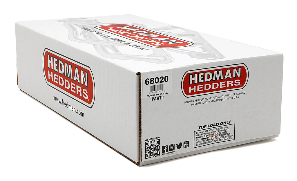 Hedman Hedders 68020 Mid-Length LS Swap Headers For 1978-87 GM A-Body/G-Body Cars for Select Buick Century, Buick Regal, Chevrolet El Camino, Chevrolet Malibu, Chevrolet Monte Carlo, GMC Caballero, Oldsmobile Cutlass, Oldsmobile Cutlass Supreme, Pontiac