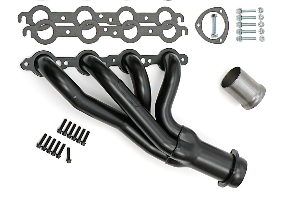 Hedman Hedders 68020 Mid-Length LS Swap Headers For 1978-87 GM A-Body/G-Body Cars for Select Buick Century, Buick Regal, Chevrolet El Camino, Chevrolet Malibu, Chevrolet Monte Carlo, GMC Caballero, Oldsmobile Cutlass, Oldsmobile Cutlass Supreme, Pontiac
