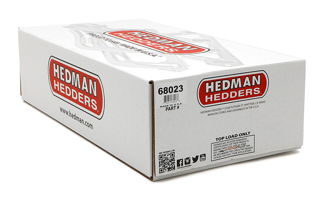 Hedman Hedders 68023 Black Mid-Length LS Swap Headers For '78-87 GM A-Body/G-Body Cars for Select Buick Century, Buick Regal, Chevrolet El Camino, Chevrolet Malibu, Chevrolet Monte Carlo, GMC Caballero, Oldsmobile Cutlass, Oldsmobile Cutlass Supreme,