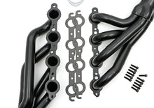 Load image into Gallery viewer, Hedman Hedders 68023 Black Mid-Length LS Swap Headers For '78-87 GM A-Body/G-Body Cars for Select Buick Century, Buick Regal, Chevrolet El Camino, Chevrolet Malibu, Chevrolet Monte Carlo, GMC Caballero, Oldsmobile Cutlass, Oldsmobile Cutlass Supreme,