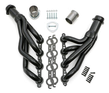 Load image into Gallery viewer, Hedman Hedders 68023 Black Mid-Length LS Swap Headers For '78-87 GM A-Body/G-Body Cars for Select Buick Century, Buick Regal, Chevrolet El Camino, Chevrolet Malibu, Chevrolet Monte Carlo, GMC Caballero, Oldsmobile Cutlass, Oldsmobile Cutlass Supreme,