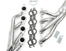 Load image into Gallery viewer, Hedman Hedders 68026 Silver Mid-Length LS Swap Headers For 78-87 GM A-Body/G-Body Cars for Select Buick Century, Buick Regal, Chevrolet El Camino, Chevrolet Malibu, Chevrolet Monte Carlo, GMC Caballero, Oldsmobile Cutlass, Oldsmobile Cutlass Supreme,