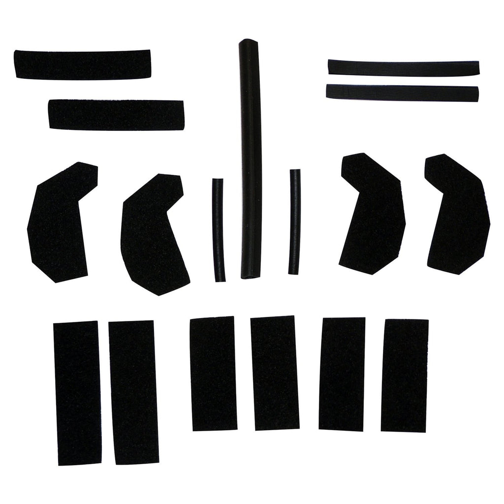 Crown Automotive Jeep Replacement 68026937AB Hard Top Seal Kit for Jeep 2007-2018 JK Wrangler w/ Hard Top for Select Jeep Wrangler, Jeep Wrangler JK