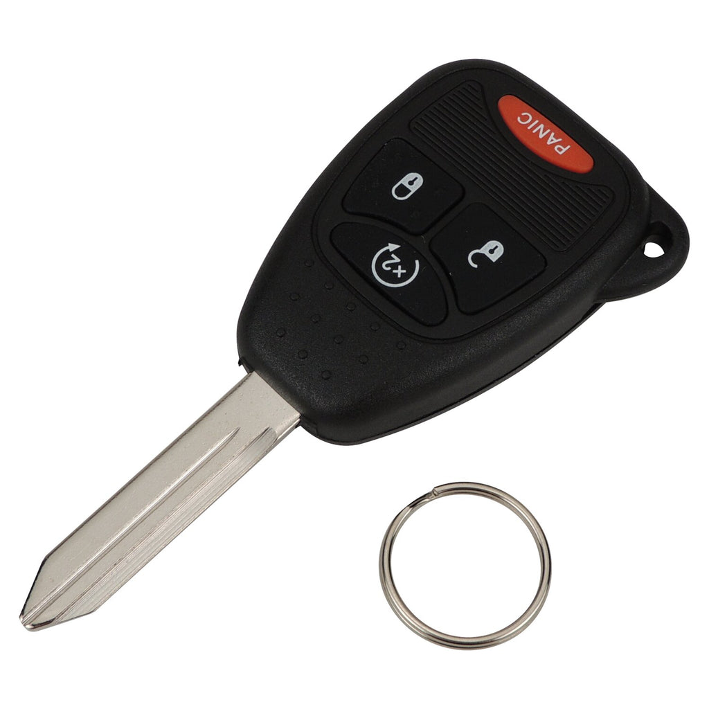 Crown Automotive Jeep Replacement 68039414AE Key Fob for 2008-2018 Jeep JK Wrangler & 2010-2017 Jeep MK Compass, Patriot for Select Jeep Compass, Jeep Patriot, Jeep Wrangler, Jeep Wrangler JK