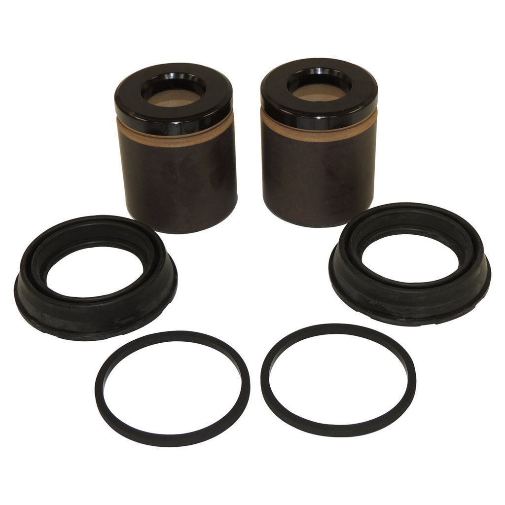 Crown Automotive Jeep Replacement 68052361AA Front Brake Caliper Rebuild Kit for 11-22 Jeep WK Grand Cherokee w/o SRT Package for Select Dodge Durango, Jeep Grand Cherokee