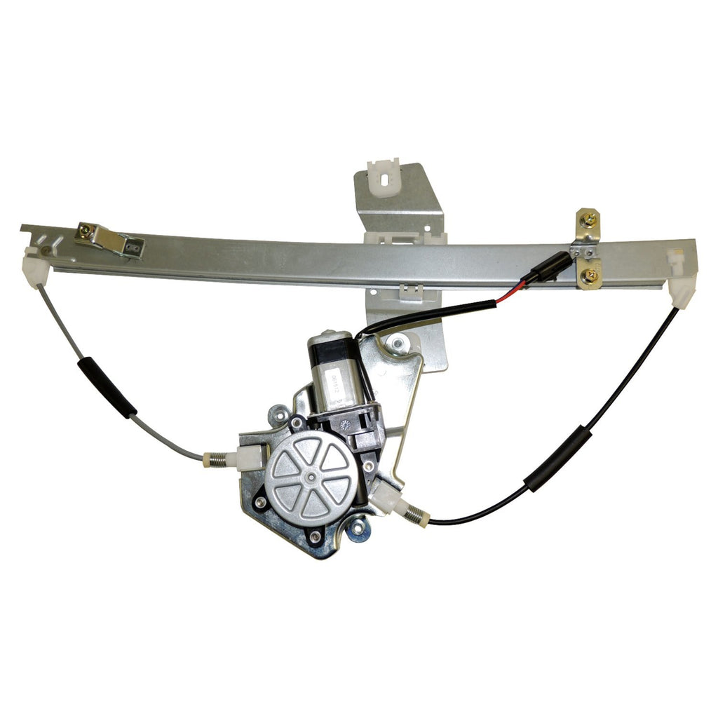 Crown Automotive Jeep Replacement 68059644AA Right Front Window Regulator 2/25/2002-2006 Jeep KJ Liberty, Motor Included for Select Jeep Liberty