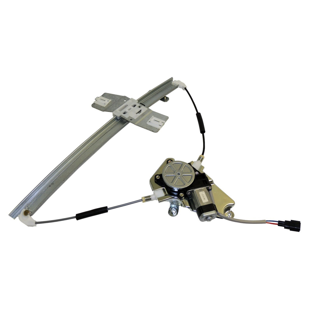 Crown Automotive Jeep Replacement 68059645AA Left Front Window Regulator 2/25/2002-2006 KJ Liberty, Motor Included for Select Jeep Liberty