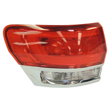 Load image into Gallery viewer, Crown Automotive Jeep Replacement 68110017AD Left Tail Lamp Assembly w/ Chrome Bezel for 14-18 Jeep WK Grand Cherokee for Select Jeep Grand Cherokee