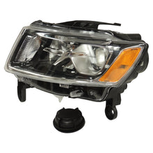Load image into Gallery viewer, Crown Automotive Jeep Replacement 68110997AD Left Headlamp Assembly for 14-15 Jeep WK Grand Cherokee w/ Halogen Lamps for Select Jeep Grand Cherokee
