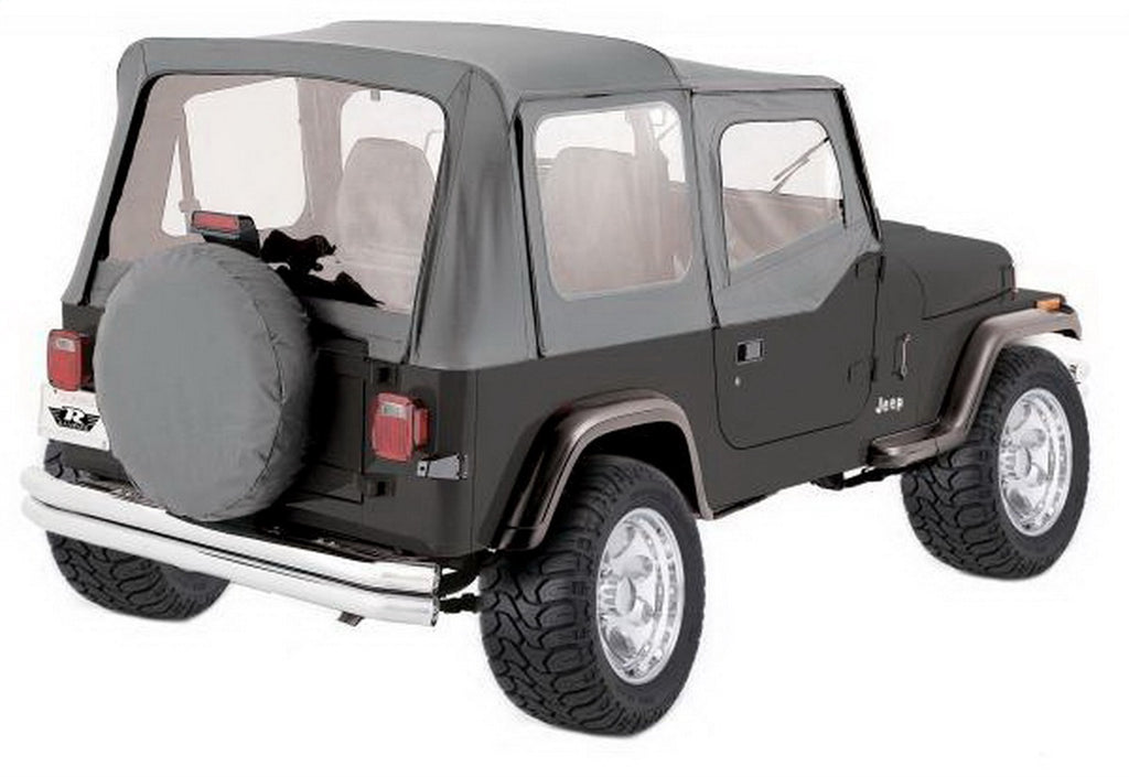 Rampage 68111 Complete Soft Top Kit for Select Jeep CJ7, Jeep Wrangler