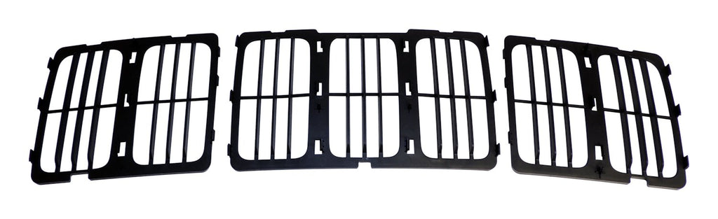 Crown Automotive Jeep Replacement 68143073AC Front Upper Grille for 2014-2016 Jeep WK Grand Cherokee w/ Louvered Grille for Select Jeep Grand Cherokee