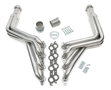 Load image into Gallery viewer, Hedman Hedders 68156 Silver Long-Tube LS Swap Headers For 1968-72 Chevelle, El Camino for Select Buick GS, Buick Skylark, Chevrolet Chevelle, Chevrolet El Camino, Chevrolet Monte Carlo, Oldsmobile 442, Oldsmobile Cutlass, Oldsmobile F85, Oldsmobile Vista