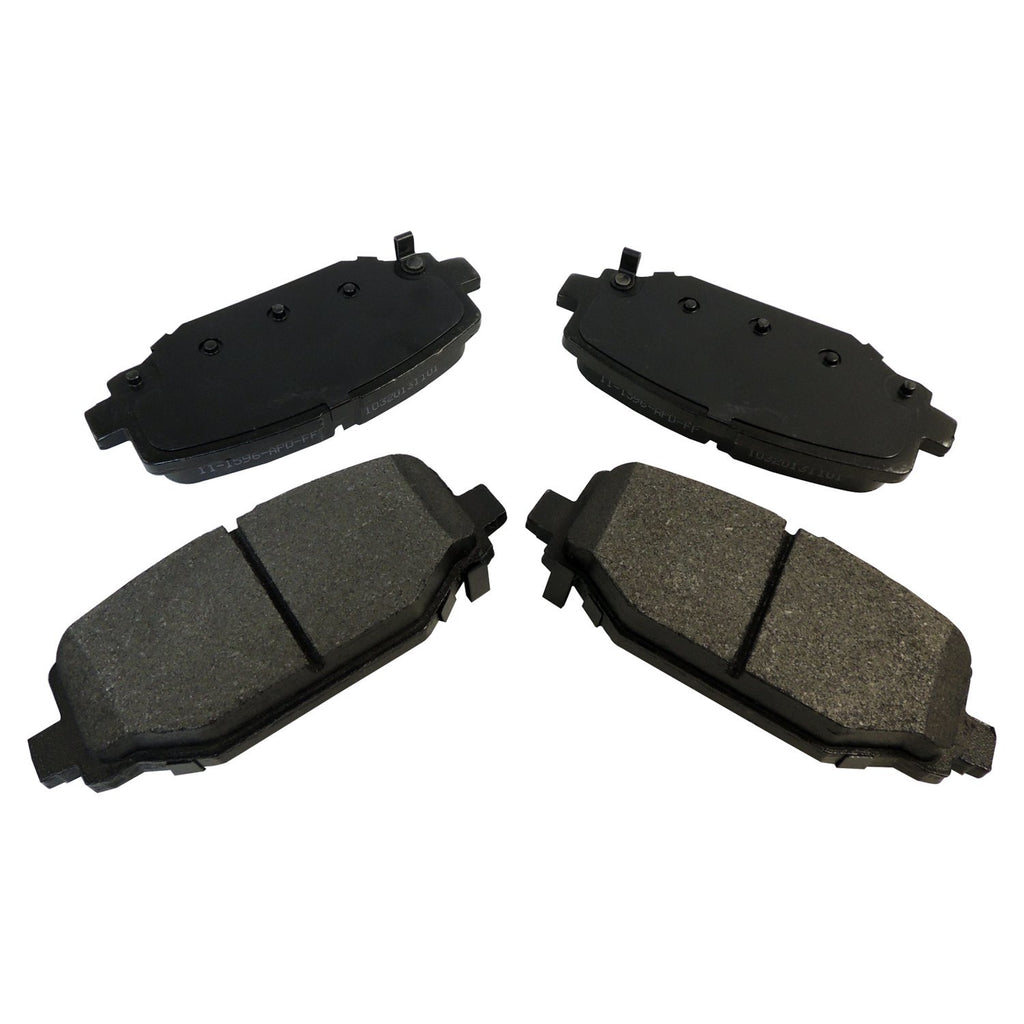 Crown Automotive Jeep Replacement 68159526AB Rear Brake Pad Set for Select 2012+ Dodge, Chrysler, Fiat Models