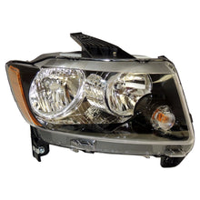 Load image into Gallery viewer, Crown Automotive Jeep Replacement 68171214AB Right Headlight Assy for 11-17 Jeep MK Compass w/ Halogen Bulbs w/ Black Bezel for Select Jeep Compass