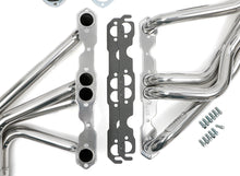Load image into Gallery viewer, Hedman Hedders 68176 Silver Long-Tube Headers For 65-70 GM Passenger Cars with 283-400 for Select Chevrolet Bel Air, Chevrolet Biscayne, Chevrolet Brookwood, Chevrolet Caprice, Chevrolet Impala, Chevrolet Townsman
