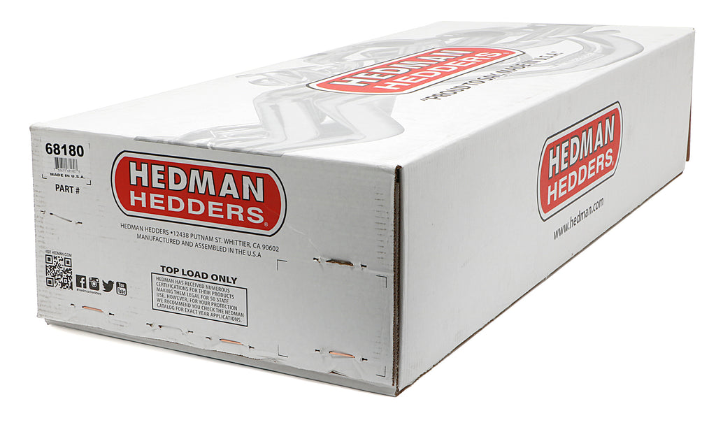 Hedman Hedders 68180 Long-Tube Headers for 1958-64 GM X-Frame Cars with 396-502 for Select Chevrolet Bel Air, Chevrolet Biscayne, Chevrolet Brookwood, Chevrolet Del Ray, Chevrolet Impala