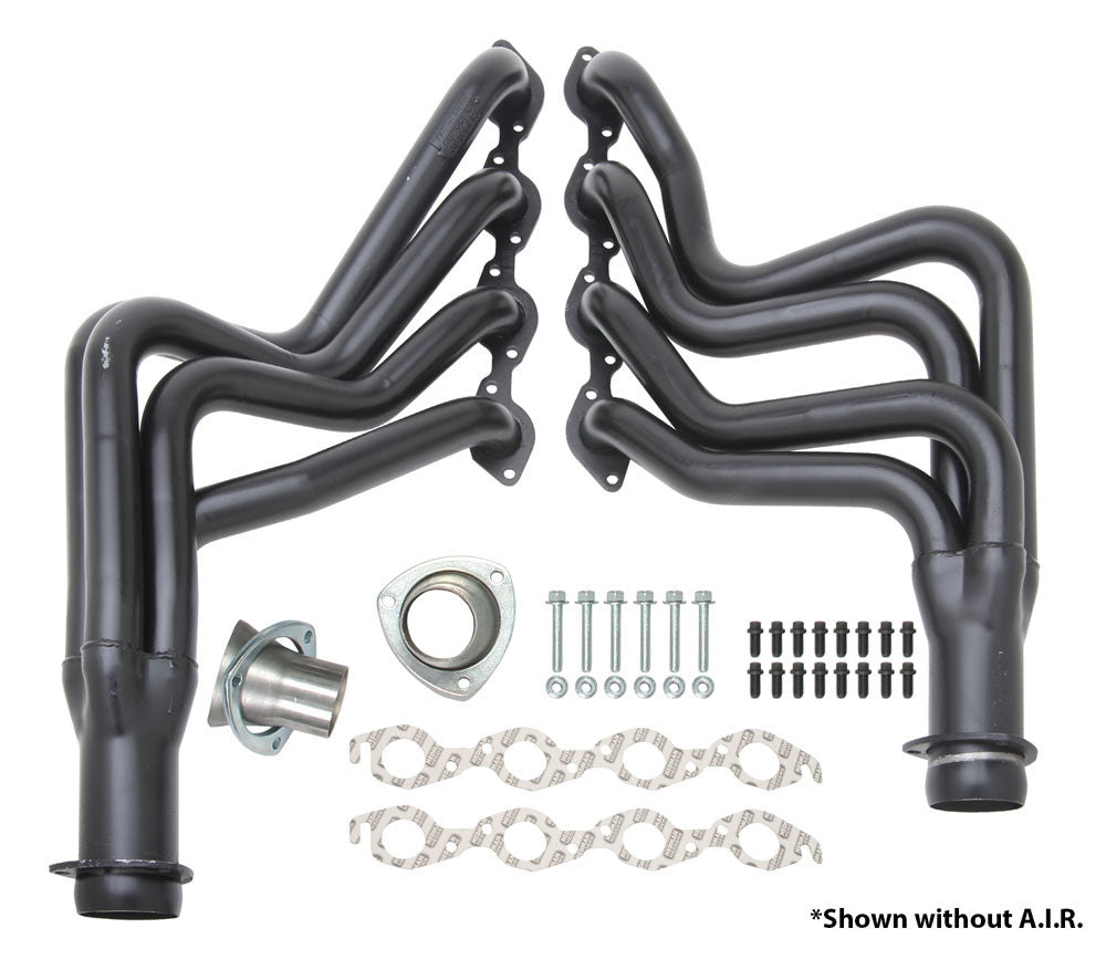 Hedman Hedders 68191 Long-Tube E.O. Headers For 64-77 Chevelle 396-502 with A.I.R. for Select Chevrolet Bel Air, Chevrolet Biscayne, Chevrolet Brookwood, Chevrolet Camaro, Chevrolet Caprice, Chevrolet Chevy II, Chevrolet El Camino, Chevrolet Impala,
