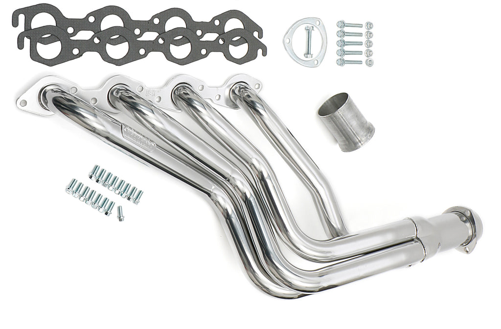 Hedman Hedders 68196 Silver Long-tube Headers For 64-77 Chevelle, 67-69 Camaro 396-502 for Select Chevrolet Bel Air, Chevrolet Biscayne, Chevrolet Brookwood, Chevrolet Camaro, Chevrolet Caprice, Chevrolet Chevy II, Chevrolet El Camino, Chevrolet Impala,