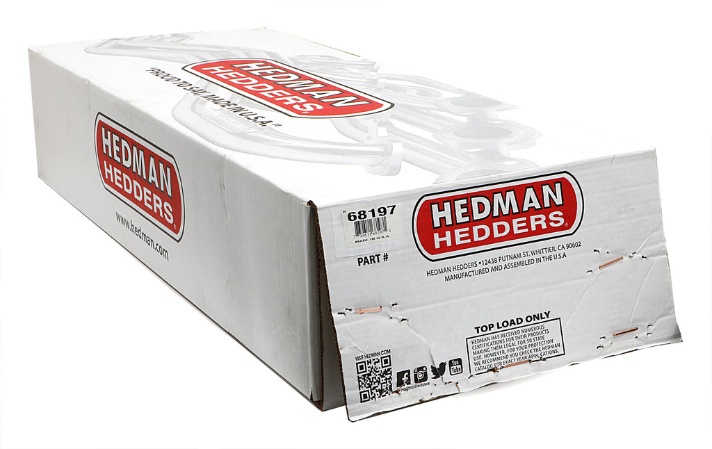Hedman Hedders 68197 Long-Tube EO Headers For 64-77 Chevelle 396-502 No A.I.R. for Select Chevrolet Bel Air, Chevrolet Biscayne, Chevrolet Brookwood, Chevrolet Camaro, Chevrolet Caprice, Chevrolet Chevy II, Chevrolet El Camino, Chevrolet Impala,