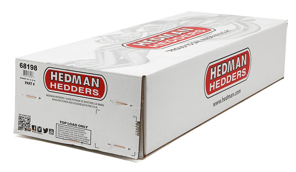 Hedman Hedders 68198 H.D. Silver Long-tube Headers For 64-77 Chevelle with 396-502 for Select Chevrolet Bel Air, Chevrolet Biscayne, Chevrolet Brookwood, Chevrolet Camaro, Chevrolet Caprice, Chevrolet Chevy II, Chevrolet El Camino, Chevrolet Impala,