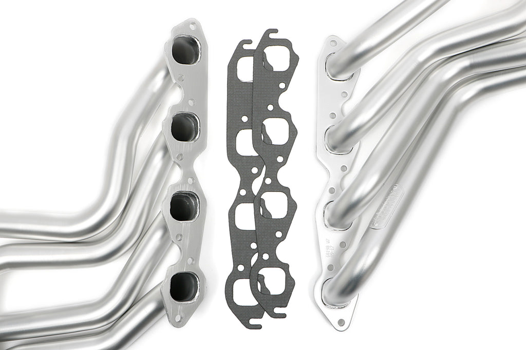Hedman Hedders 68198 H.D. Silver Long-tube Headers For 64-77 Chevelle with 396-502 for Select Chevrolet Bel Air, Chevrolet Biscayne, Chevrolet Brookwood, Chevrolet Camaro, Chevrolet Caprice, Chevrolet Chevy II, Chevrolet El Camino, Chevrolet Impala,