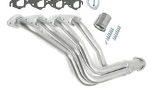Load image into Gallery viewer, Hedman Hedders 68198 H.D. Silver Long-tube Headers For 64-77 Chevelle with 396-502 for Select Chevrolet Bel Air, Chevrolet Biscayne, Chevrolet Brookwood, Chevrolet Camaro, Chevrolet Caprice, Chevrolet Chevy II, Chevrolet El Camino, Chevrolet Impala,