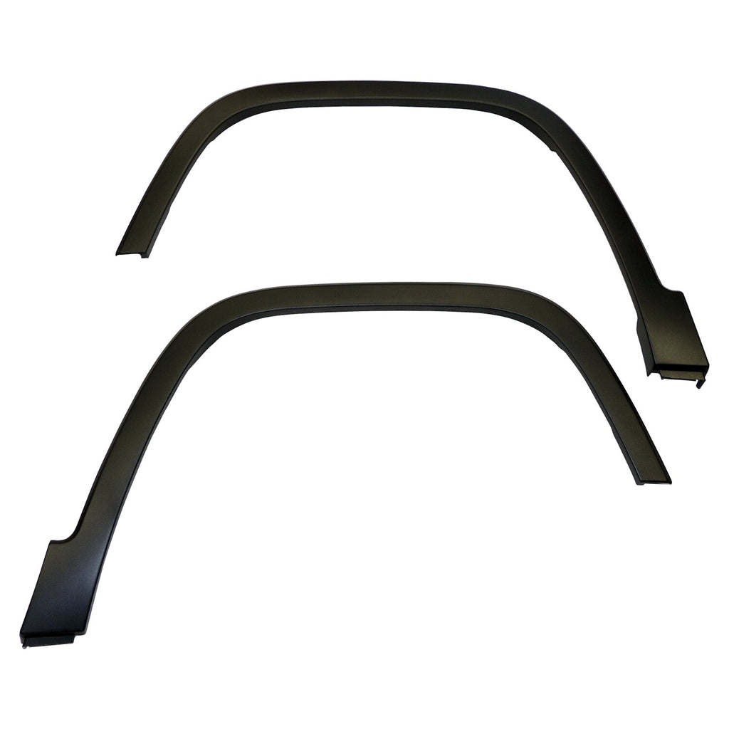 Crown Automotive Jeep Replacement 68210314K Front Fender Flare Set for 2014-2018 Cherokee w/o Body Colored Fender Flares for Select Jeep Cherokee