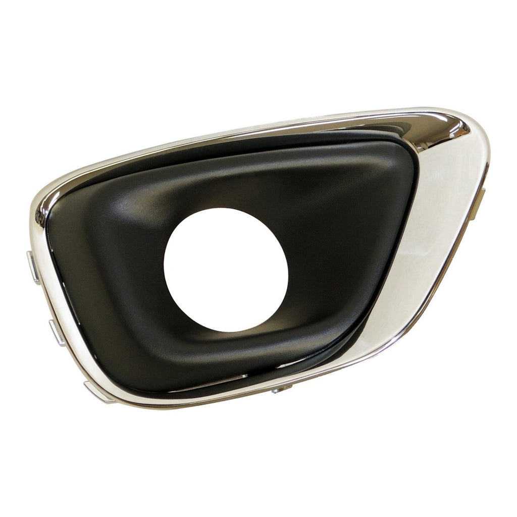 Crown Automotive Jeep Replacement 68213204AA Right Chrome Fog Lamp Bezel for 2014-2017 Jeep MK Compass for Select Jeep Compass