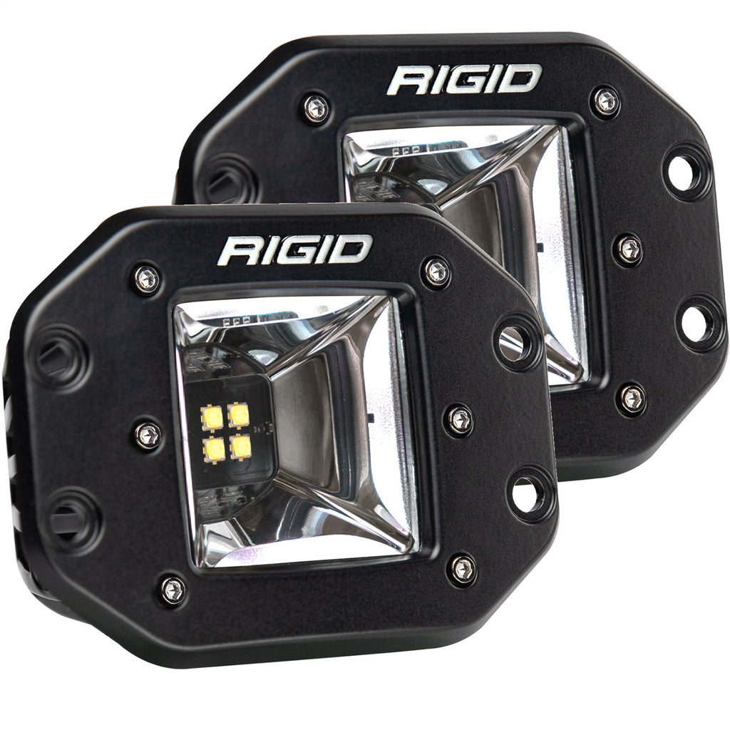 Rigid Industries 682153 Radiance+Scene RGBW Flush Mount ; Pair