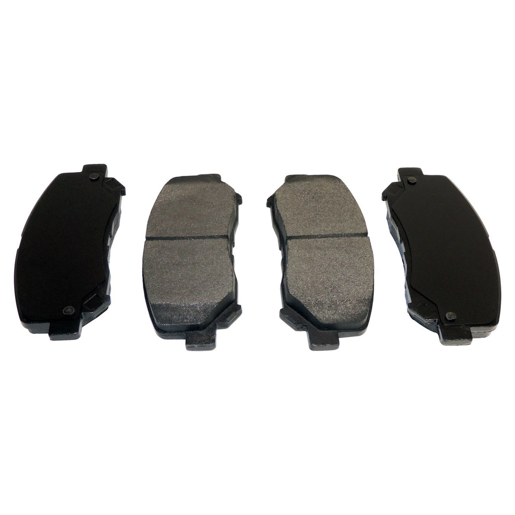 Crown Automotive Jeep Replacement 68225170AD Front Brake Pad Set for 14-22 Jeep KL Cherokee w/ Single Piston Brake Calipers for Select Jeep Cherokee