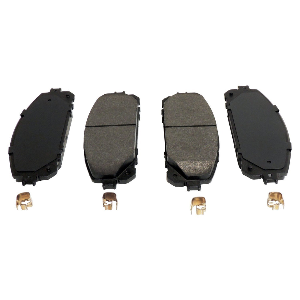 Crown Automotive Jeep Replacement 68227573AD Front Brake Pad Set for 2016-2022 Jeep KL Cherokee w/ Dual Piston Brake Calipers for Select Jeep Cherokee