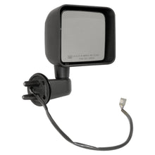 Load image into Gallery viewer, Crown Automotive Jeep Replacement 68229612AA Right Power, Heated, Manual Folding Mirror for 2014 JK Wrangler LHD, Black for Select Jeep Wrangler
