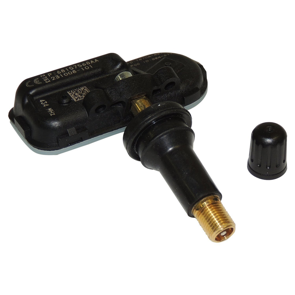 Crown Automotive Jeep Replacement 68239720AB TPMS Sensor for 2014+ Jeep KL Cherokee w/o Japan Equipment Group for Select Jeep Cherokee, Ram 1500, Ram 2500, Ram