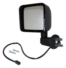 Load image into Gallery viewer, Crown Automotive Jeep Replacement 68249849AD Left Power, Heated, Manual Folding Mirror for 2015-2018 Jeep JK Wrangler RHD