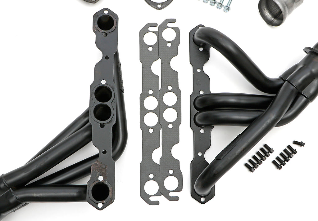 Hedman Hedders 68260 1-5/8 in. Mid-Length Headers For 1955-57 Chevy Tri-5 with 283-400 for Select Chevrolet Bel Air, Chevrolet One-Fifty Series, Chevrolet Two-Ten Series