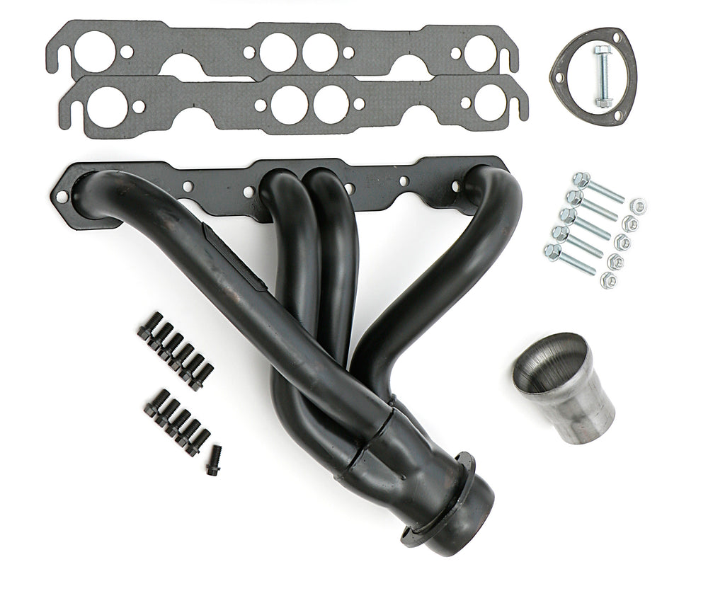 Hedman Hedders 68260 1-5/8 in. Mid-Length Headers For 1955-57 Chevy Tri-5 with 283-400 for Select Chevrolet Bel Air, Chevrolet One-Fifty Series, Chevrolet Two-Ten Series