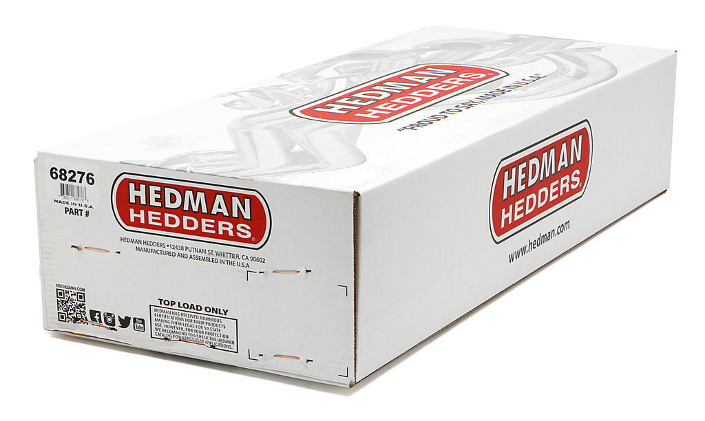 Hedman Hedders 68276 Silver Long-Tube Headers For 67-81 Camaro, 68-79 Nova w/283-400 for Select Chevrolet Camaro, Chevrolet Chevy II, Chevrolet Nova